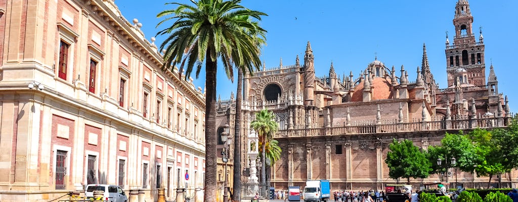 Panoramische tour door Sevilla met de auto