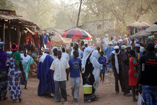 Excursão de meio dia ao mercado de mato africano saindo de Saly ou Somone