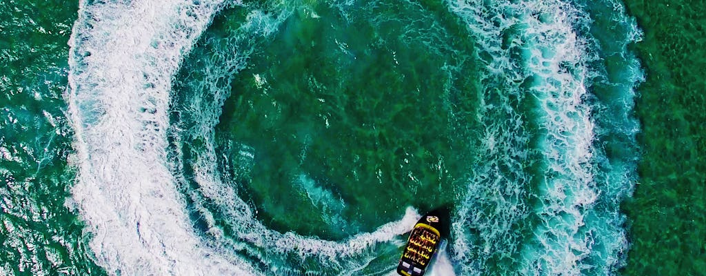 Combinação de jetboat e jet ski