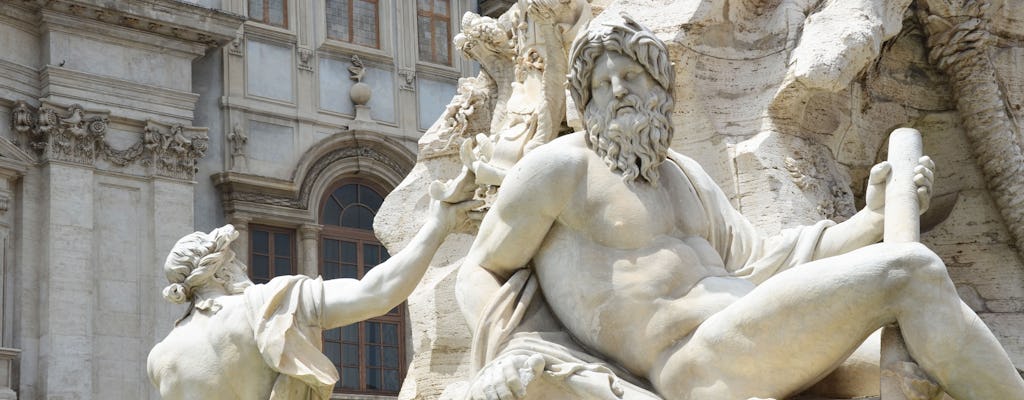 Piazzas und Brunnen Tour mit Vatikanischen Museen besuchen und zu Mittag essen