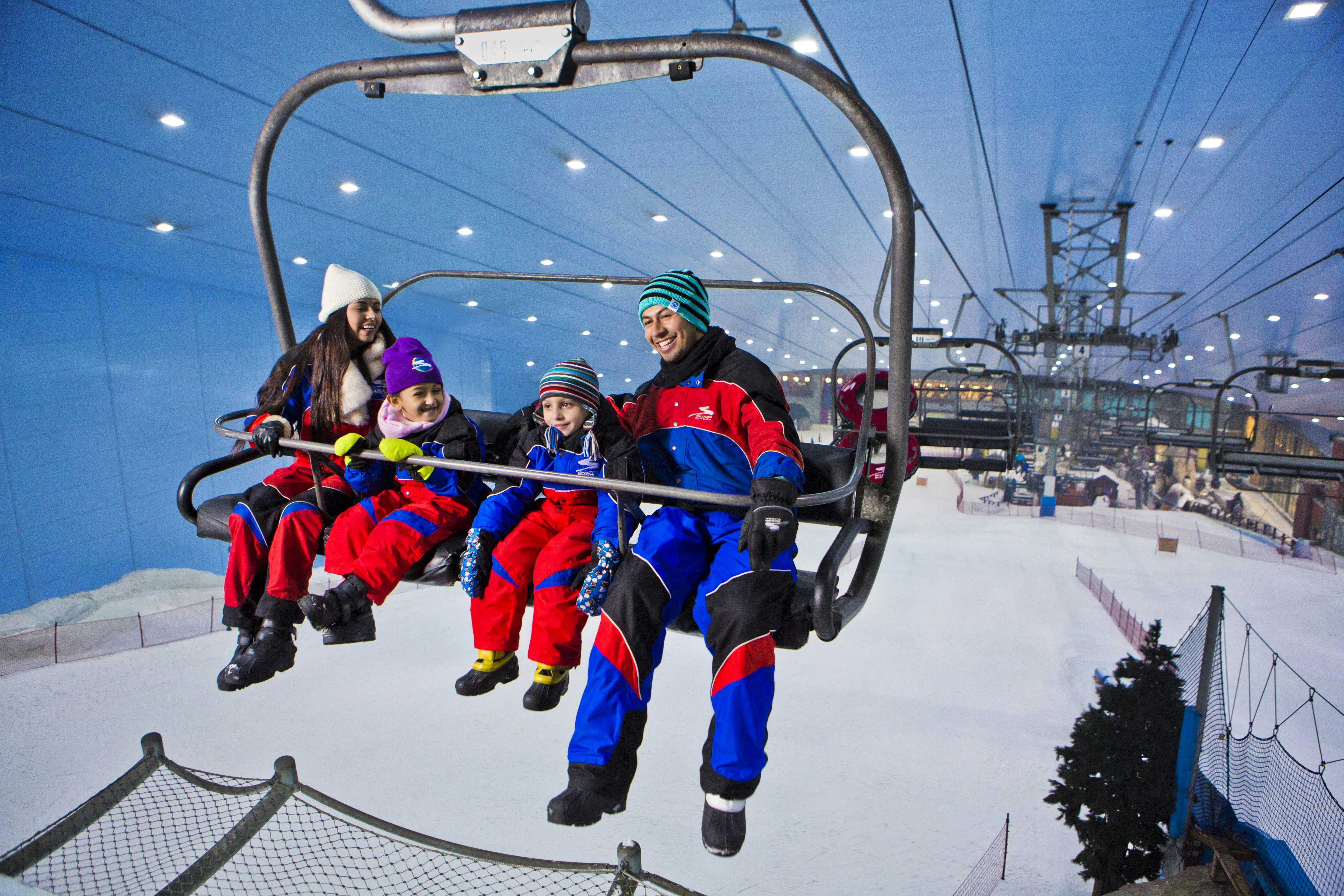 Passe de inclinação no Ski Dubai