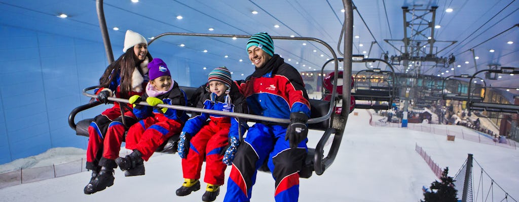 Passe de inclinação no Ski Dubai