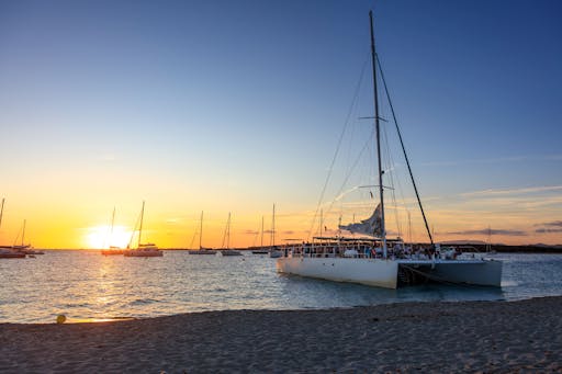 Catamaran Ibiza Sunset