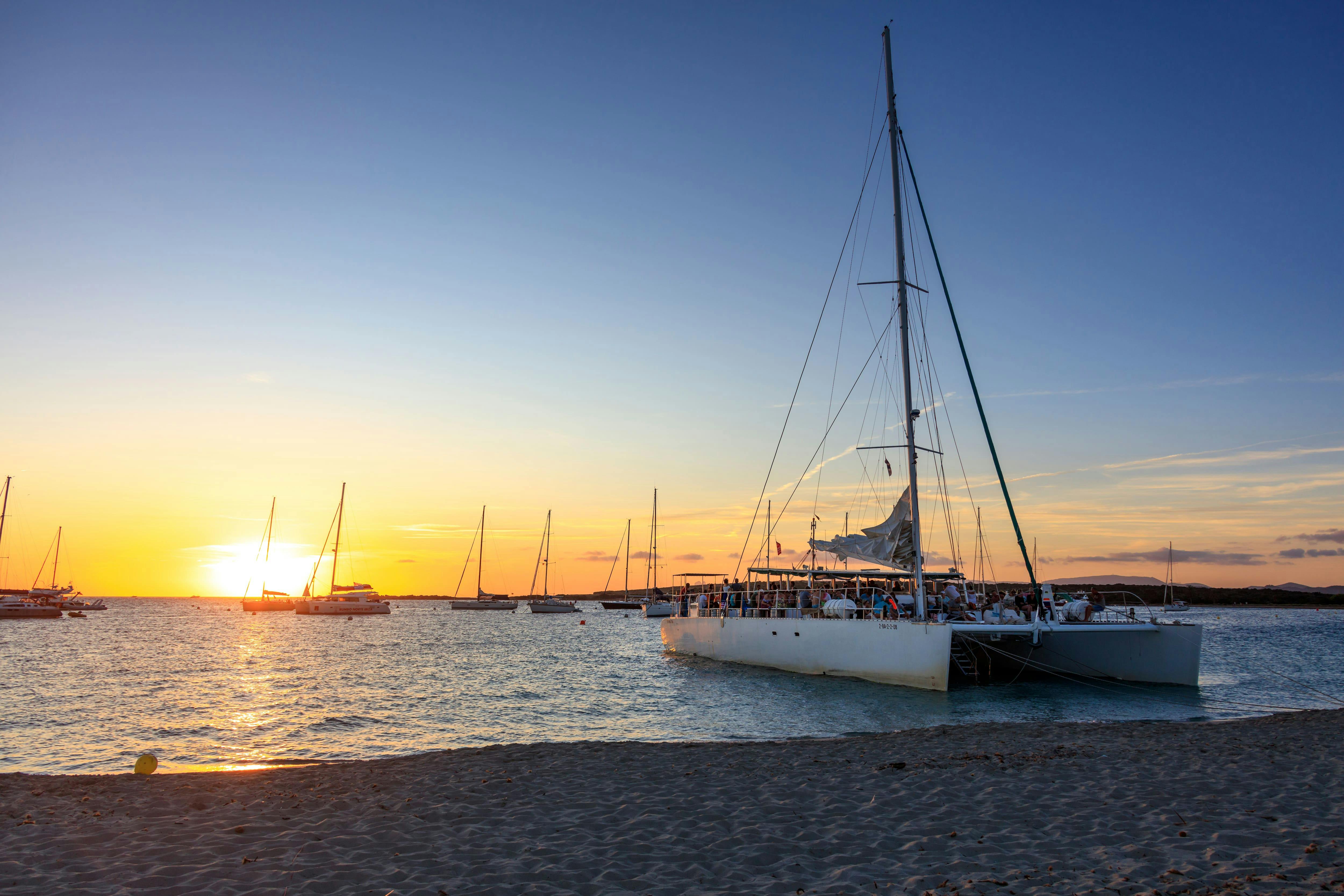 Catamaran Ibiza Sunset