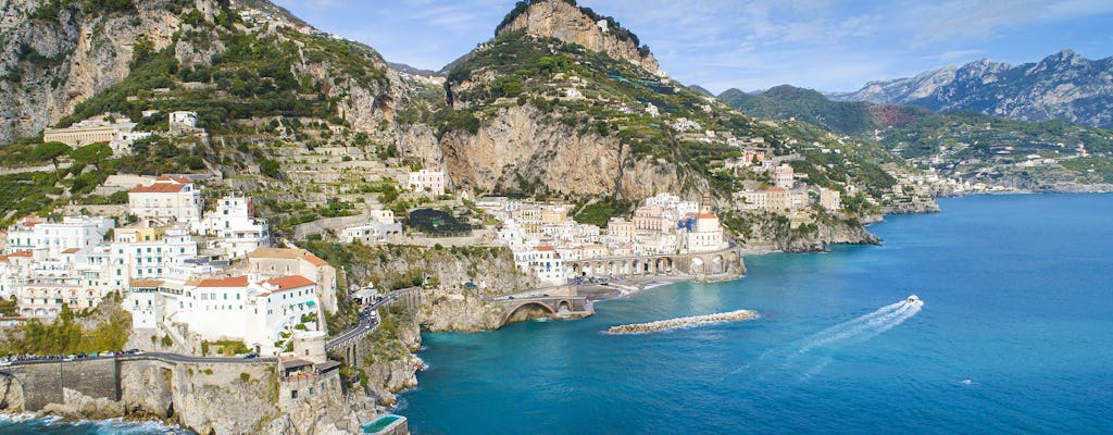 Amalfi coast private boat tour from Salerno