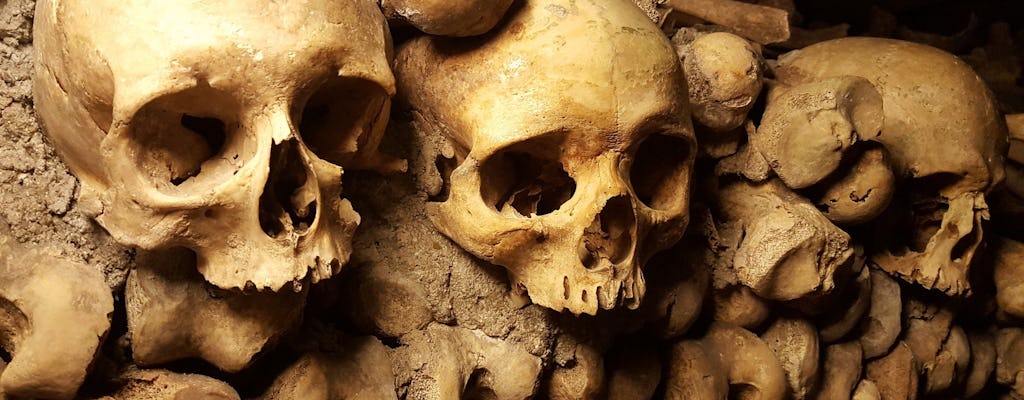 Ondergrondse rondleiding door de catacomben van Rome