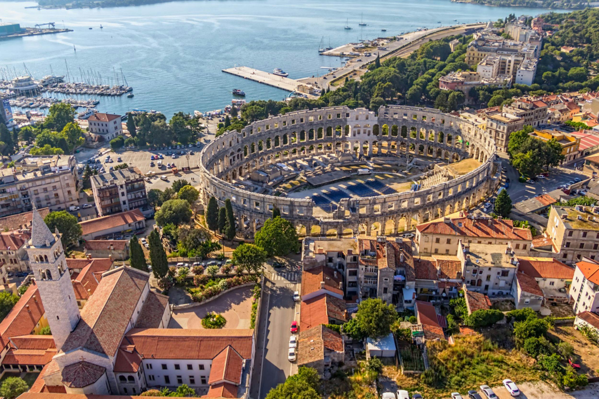 Istria day trip with Pula Amphitheatre from the Slovenian Coast Musement