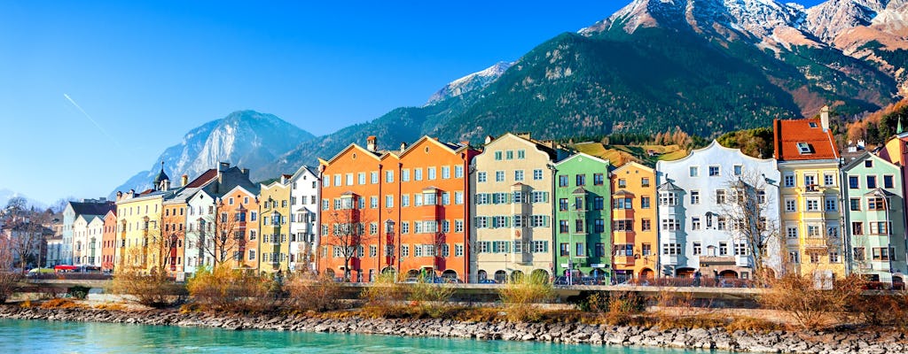 Private full-day tour of Olympic Innsbruck and the Crystal World in Wattens from Salzburg