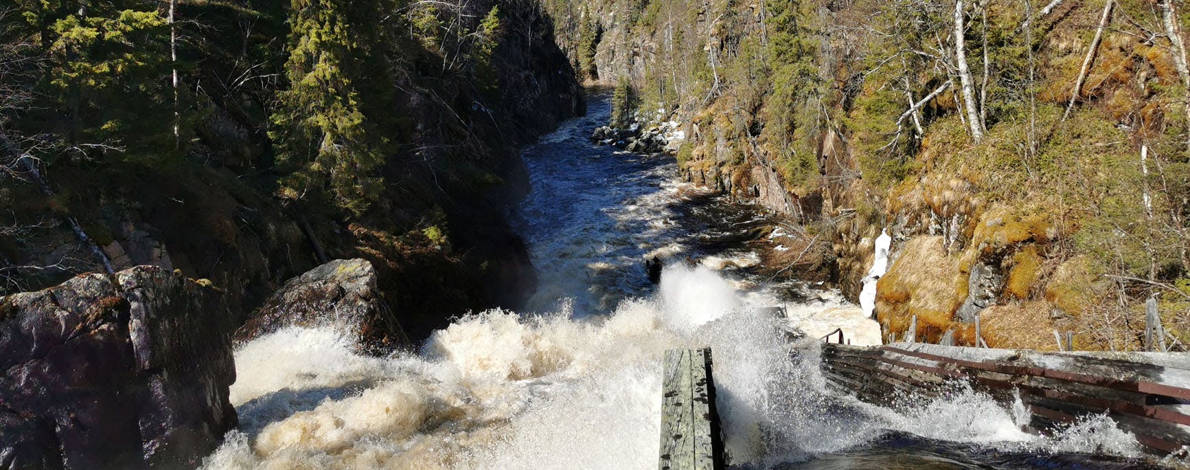 Dagstur till Auttiköngäs vattenfall