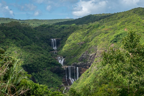 Wanderung zu den Tamarind Falls auf Mauritius