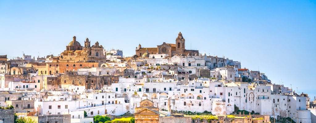 Visite à pied d'Ostuni, la ville blanche