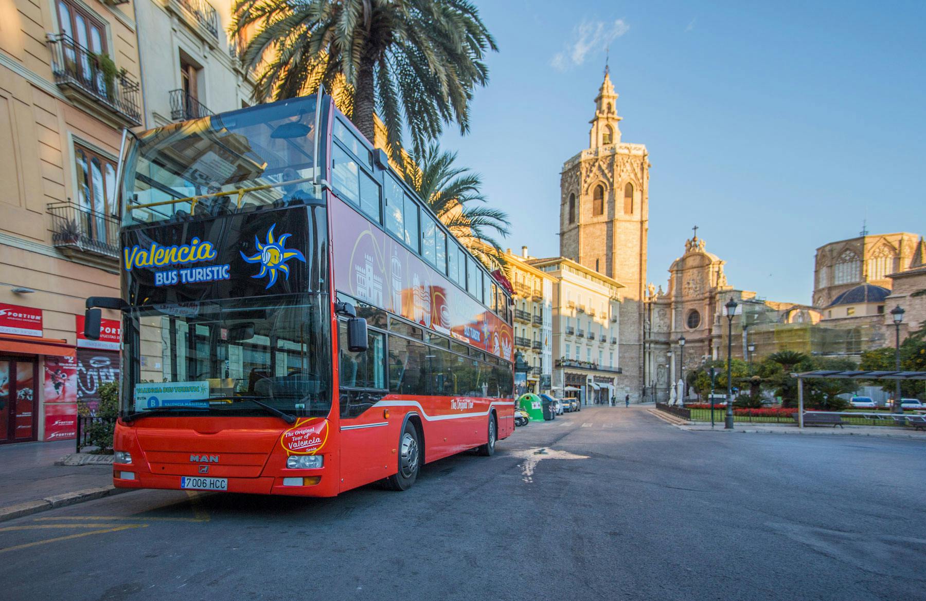Toeristische bus van Valencia 24 uur per dag