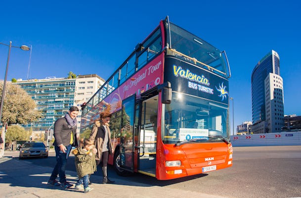Bus touristique à Valence pendant 48 heures