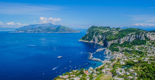 Capri private boat tour from Salerno