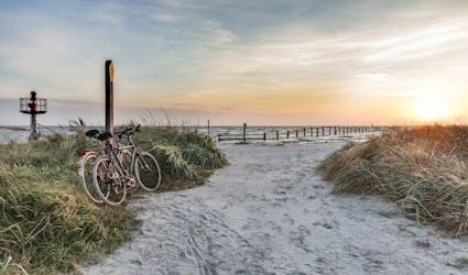 Experiência de bicicleta unilateral ao longo de Sydkustleden