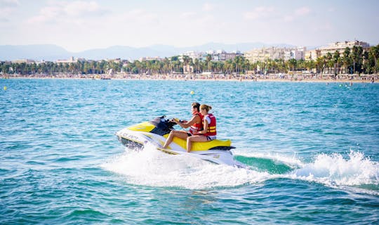 Circuito de jet-ski na praia Llevant