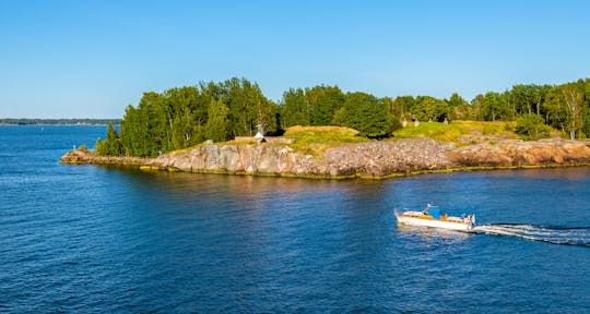 Uitgebreide speedboot RIB-ervaring in Helsinki