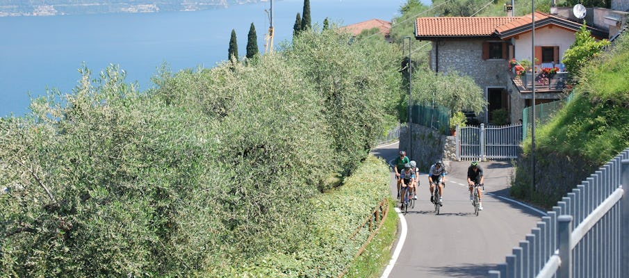Bike tour personalizzato del Lago di Garda con noleggio opzionale