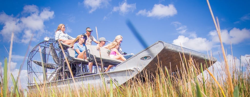 Airboat tour of the Everglades National Park