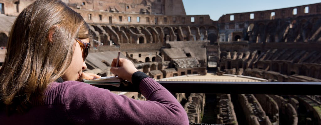 Colosseumbezoek en wandeltocht door Rome met kinderen