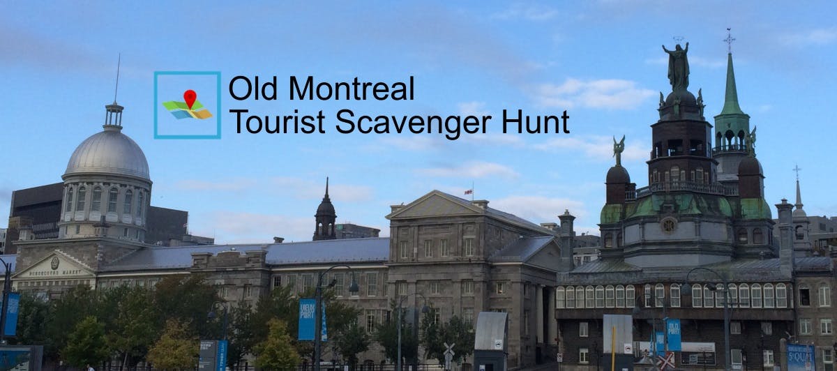Alte Montreal Touristen Schnitzeljagd