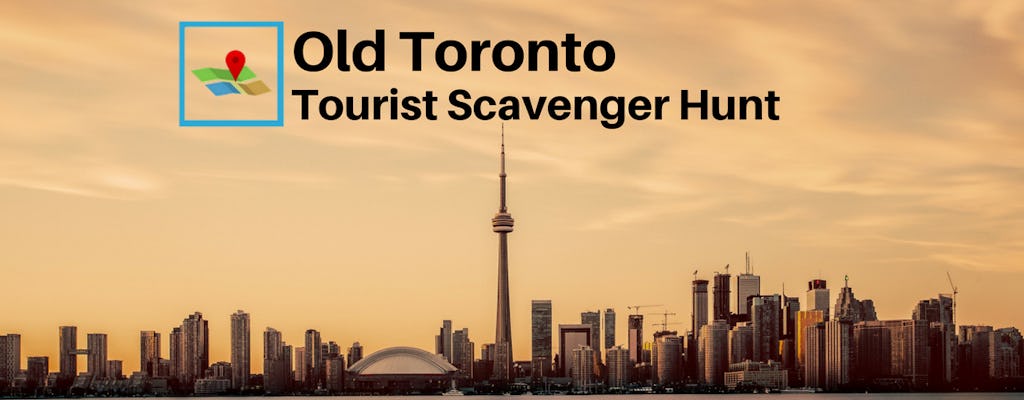 Búsqueda del tesoro turístico en el antiguo Toronto