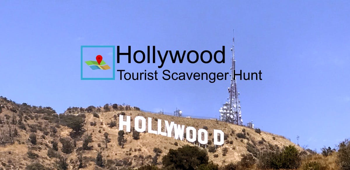 Caça ao tesouro turística de Hollywood