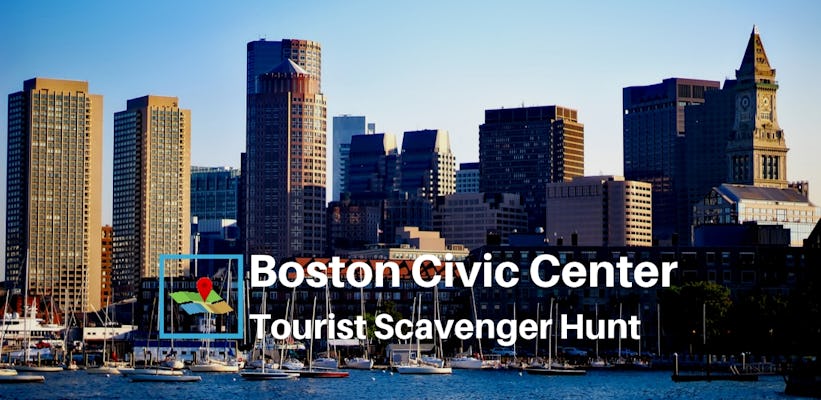 Boston Civic Center Touristen Schnitzeljagd