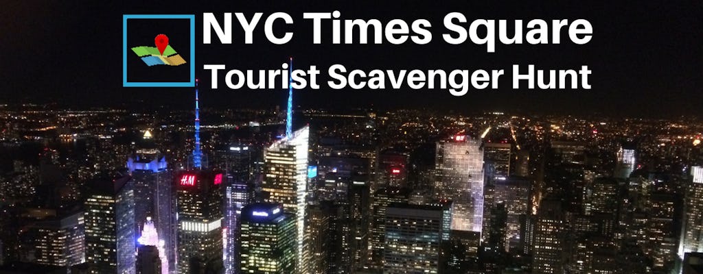 Caça ao tesouro para turistas em Midtown Nova York