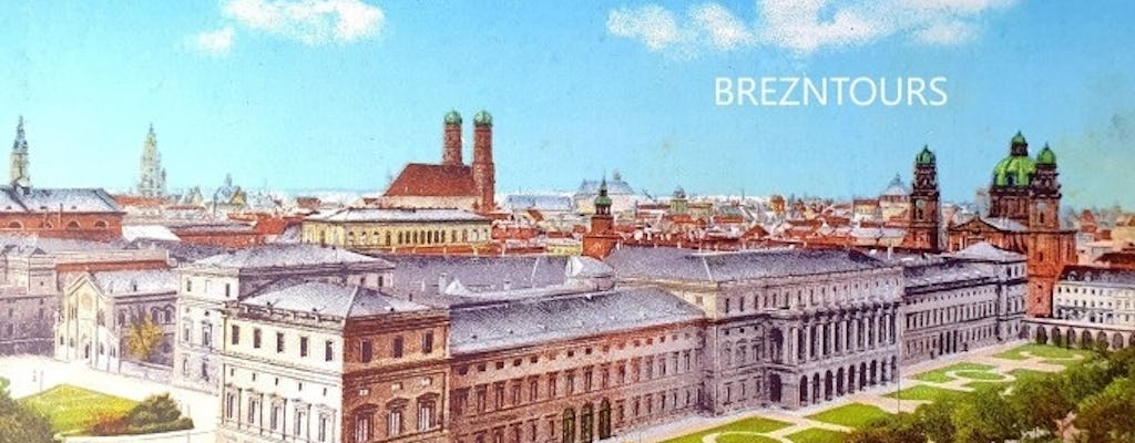 Visite de Munich en pousse-pousse avec des cartes postales de 1895 à 1930