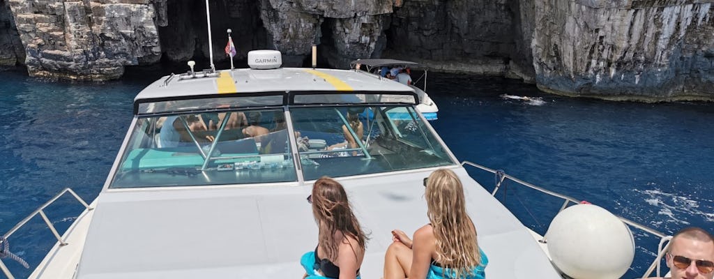 Private Blue And Green Cave Yacht Tour From Hvar Musement
