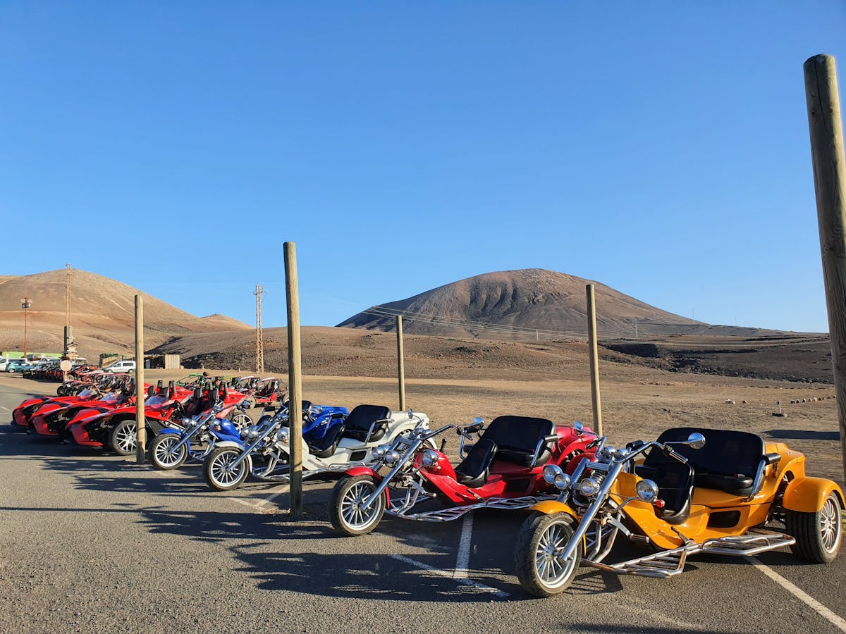 Three-hour trike grand tour in Lanzarote