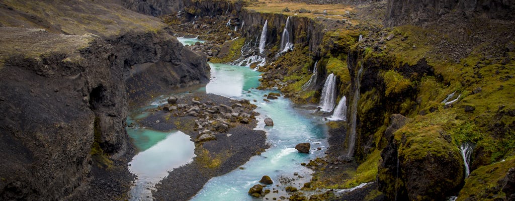 Tour privado ao Vale Thórsmörk e Eyjafjallajökull