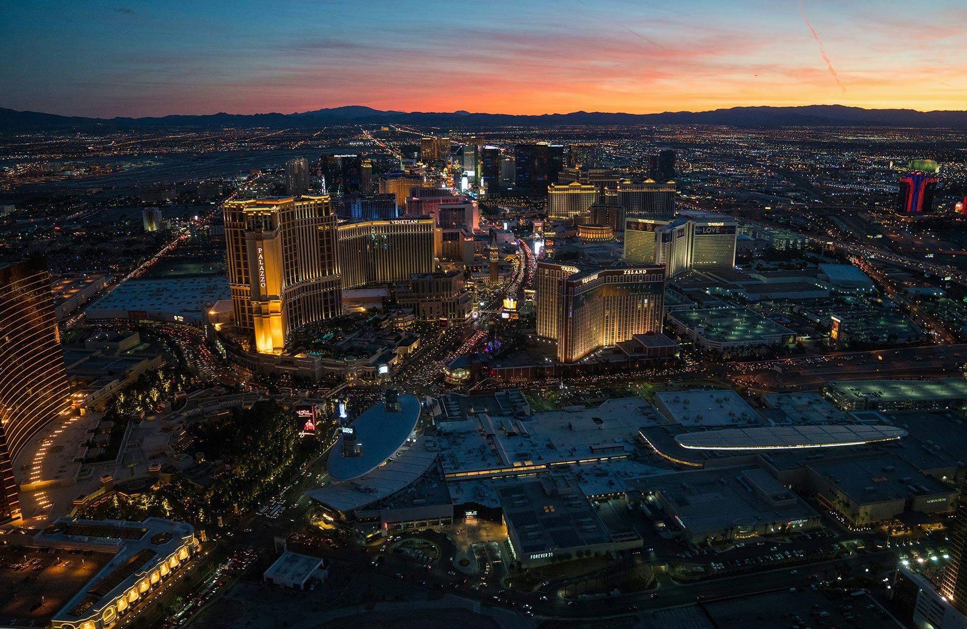 Neonlichtentour vanuit Las Vegas