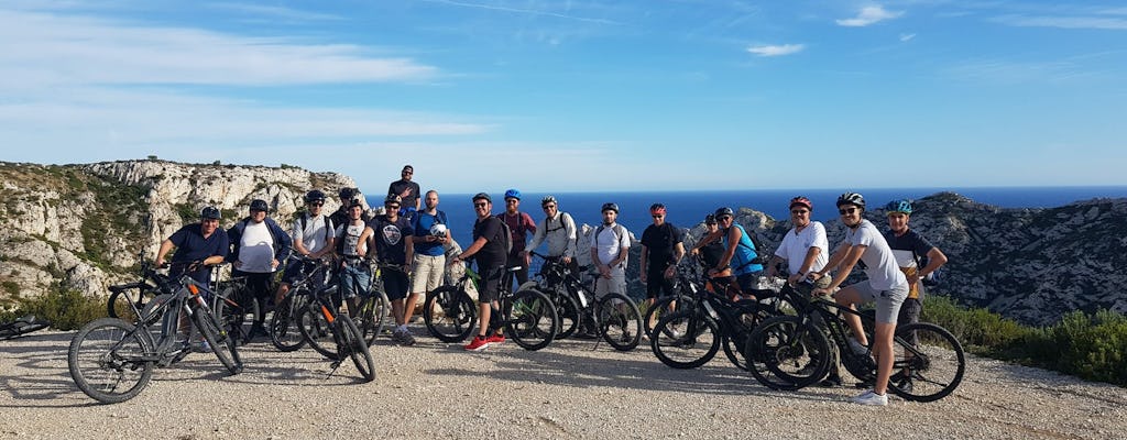 Tour privado en bicicleta eléctrica a Sormiou, Callelongue y Morgiou