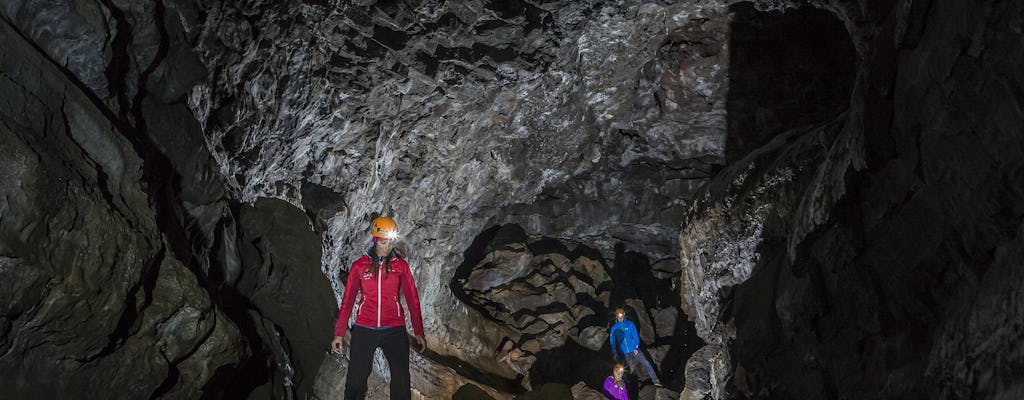 Tour combiné VTT et spéléologie