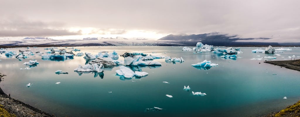 Tour privado de un día a Jökulsárlón