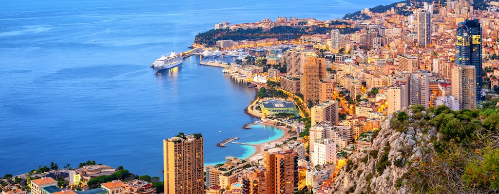 Visite privée d'Eze et de Monaco depuis le port de Monaco