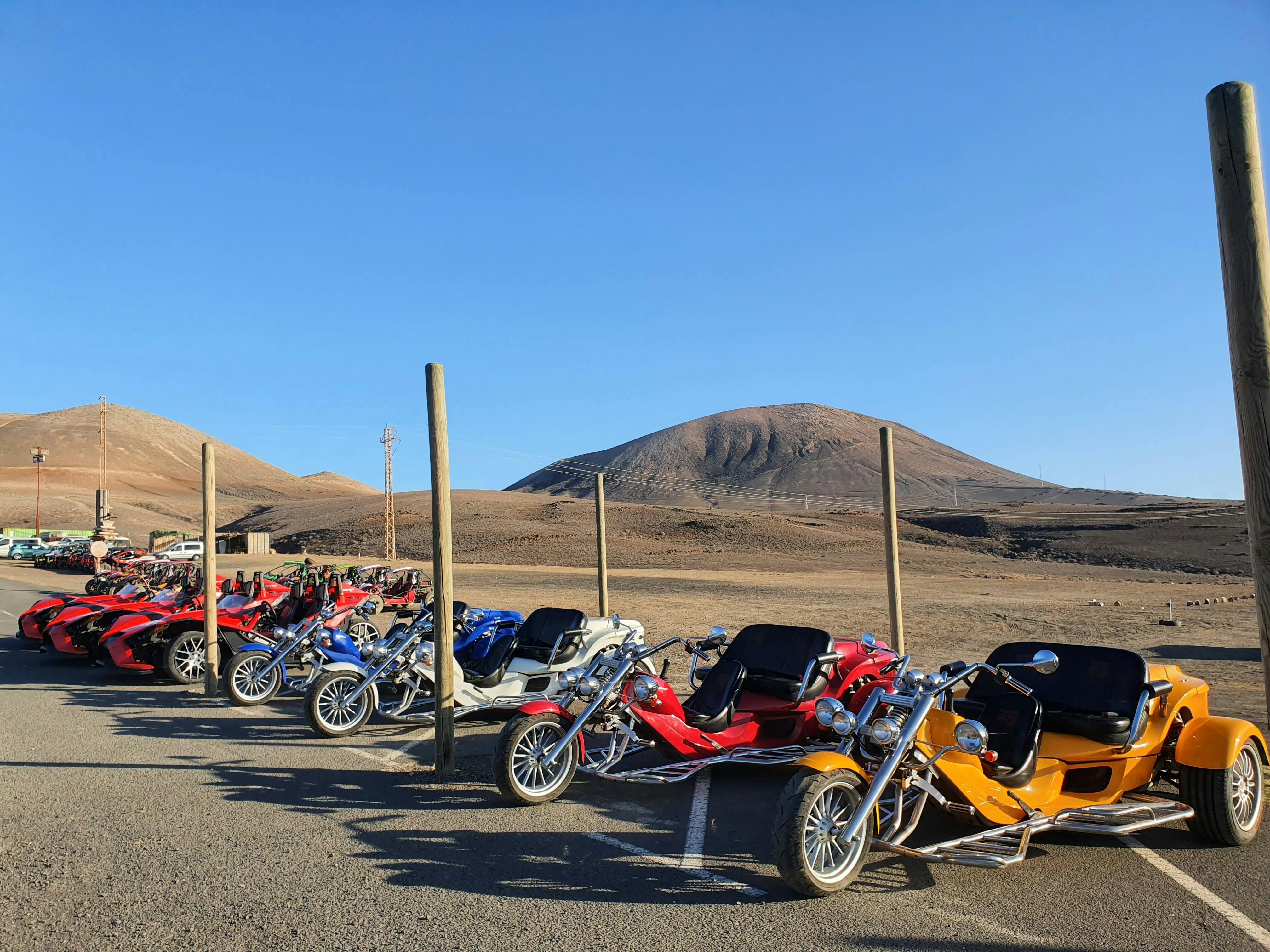 Grand tour de Lanzarote en moto trike