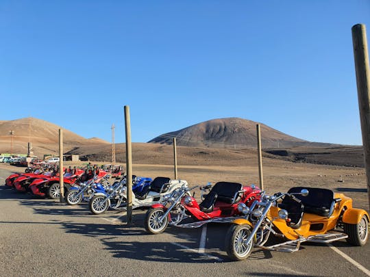 Grand tour de Lanzarote en moto trike