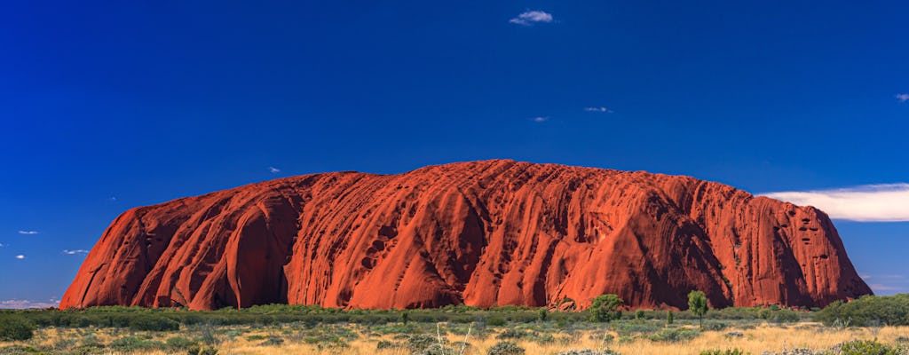 Uluru Sonnenaufgang und Lichtfeld