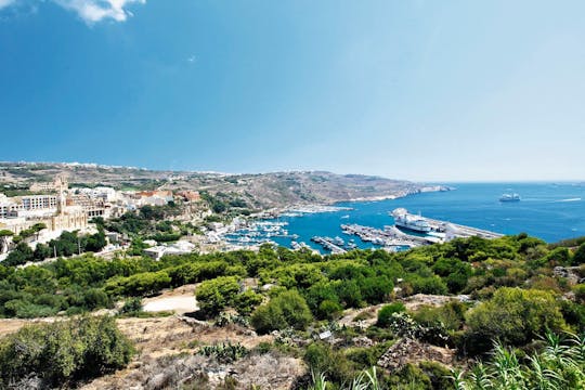 L'île de Gozo et la citadelle Victoria