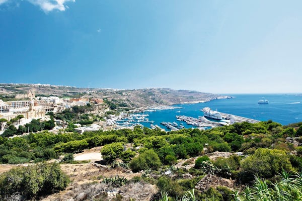L'île de Gozo et la citadelle Victoria