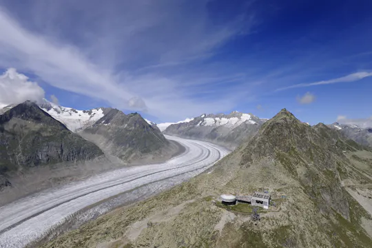 Aletsch Arena round-trip cable car ticket to Bettmerhorn viewpoint