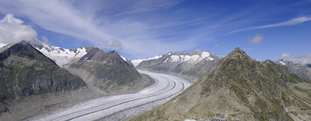 Bilhete de teleférico de ida e volta da Aletsch Arena para o View Point Bettmerhorn