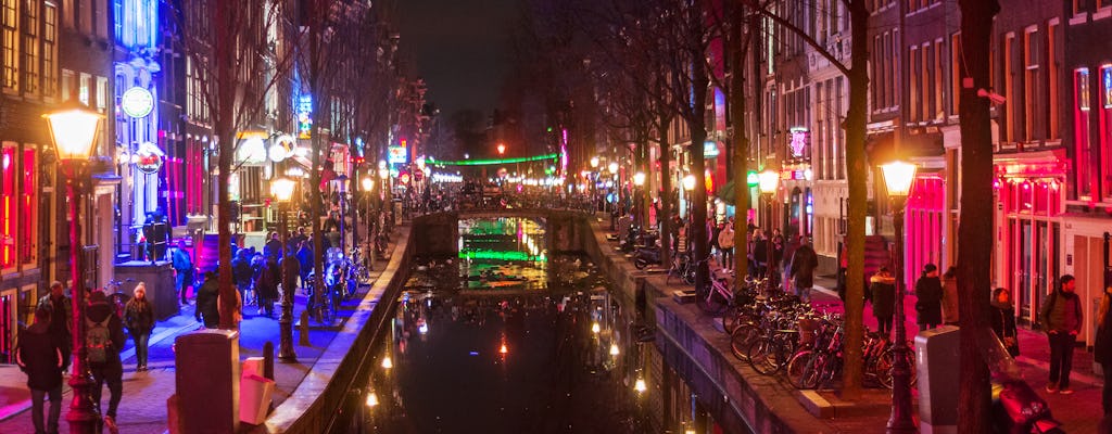 Tour privato del quartiere a luci rosse di Amsterdam, incluso il Museo del sesso