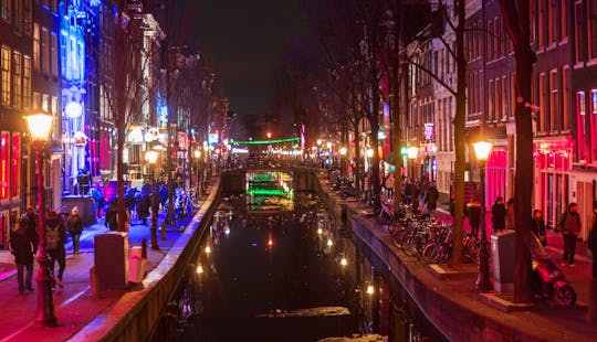 Prywatna wycieczka po dzielnicy czerwonych latarni w Amsterdamie, w tym Muzeum Seksu