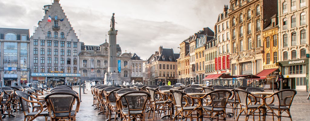 Self guided tour with interactive city game of Lille