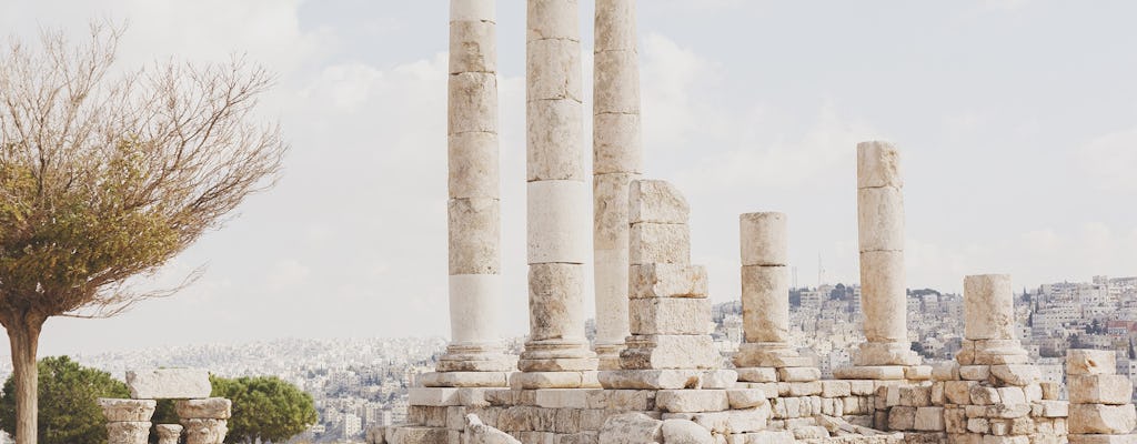 Tour panorâmico de dia inteiro pela cidade de Jerash e Amã