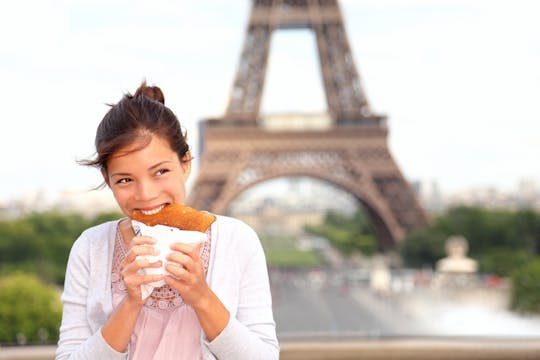 Skip-the-line Eiffel Tower entrance ticket, French Crepe Tasting and River Cruise